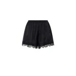 Camilla and Marc Mirage Lace Trim Short in Black | Shorts | Coveti