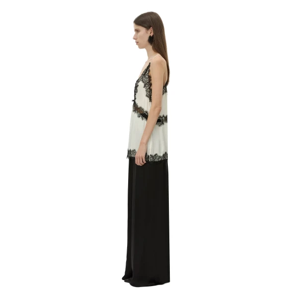 Camilla and Marc Mirage Lace Trim Top in Cream