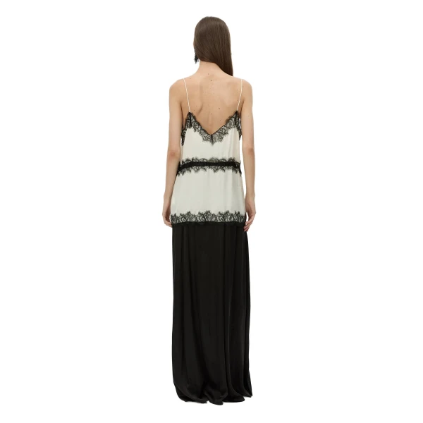Camilla and Marc Mirage Lace Trim Top in Cream