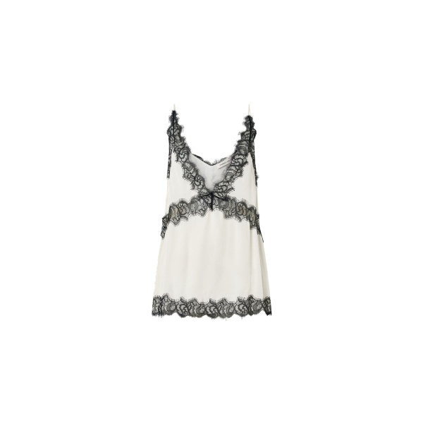 Camilla and Marc Mirage Lace Trim Top in Cream | Tops | Coveti