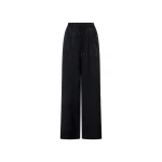 Camilla and Marc Naidee Satin Relaxed Pant in Black | Pants | Coveti