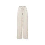 Camilla and Marc Naidee Satin Relaxed Pant in Ivory | Pants | Coveti