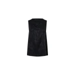 Camilla and Marc Naidee Satin Sleeveless Top in Black | Tops | Coveti