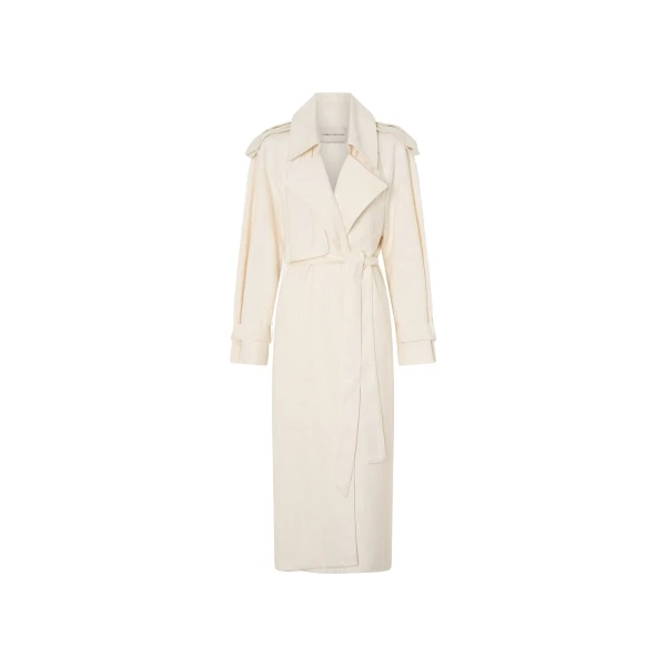 Camilla and Marc Ontario Trench Coat in Cream | Coats | Coveti
