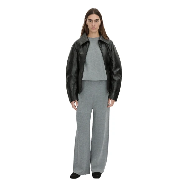 Camilla and Marc Onyi Marle Knit Pant in Grey Marle
