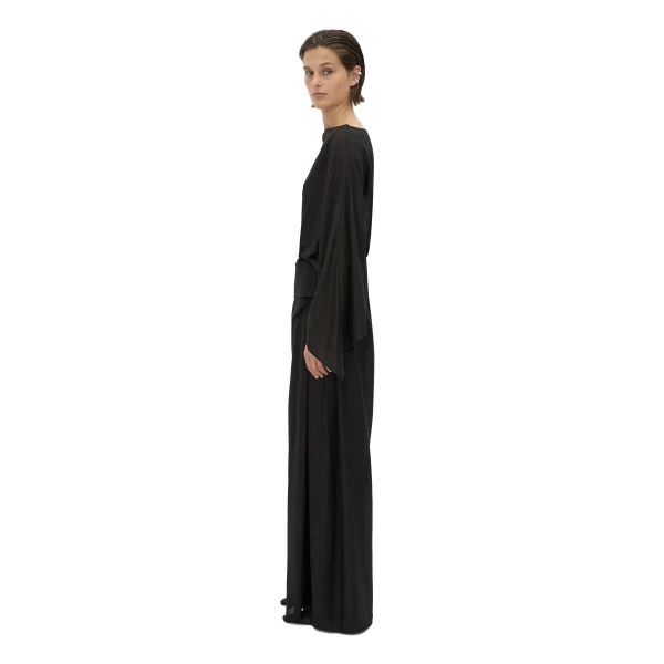 Camilla and Marc Rene Draped Top in Black