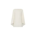 Camilla and Marc Rene Draped Top in Cream | Tops | Coveti