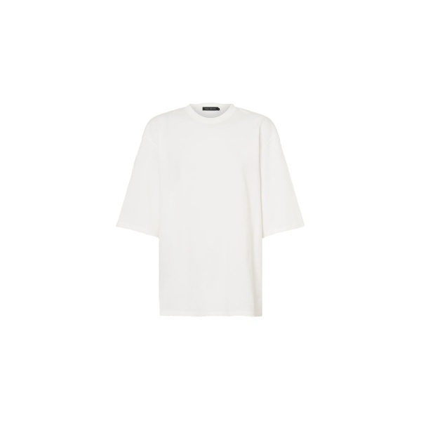 Camilla and Marc Romy Oversized Tee in White | Tops | Coveti