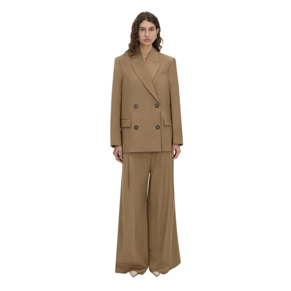 Camilla and Marc Rumi Double Breasted Blazer in Camel