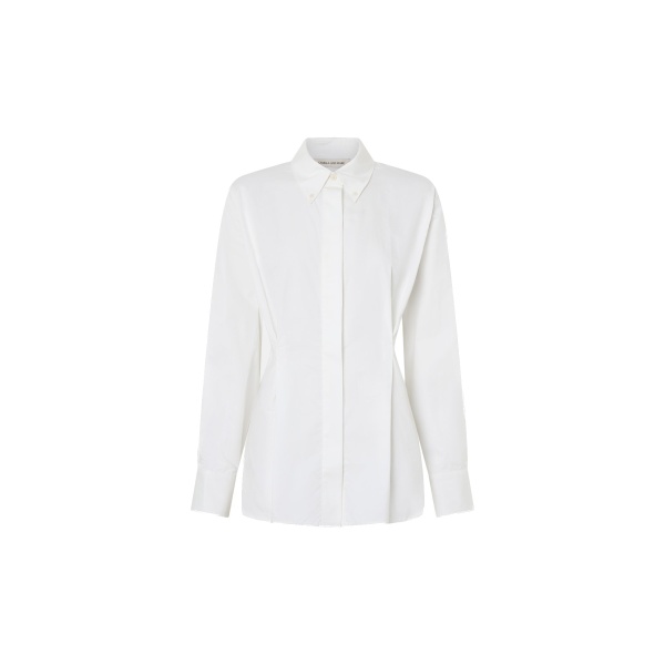 Camilla and Marc Shari Shirt in White | Tops | Coveti