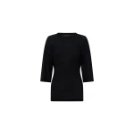 Camilla and Marc Siona Light Elbow Sleeve Top in Black | Tops | Coveti