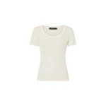 Camilla and Marc Siona Light Weight Fitted Tee in Cream | Tops | Coveti