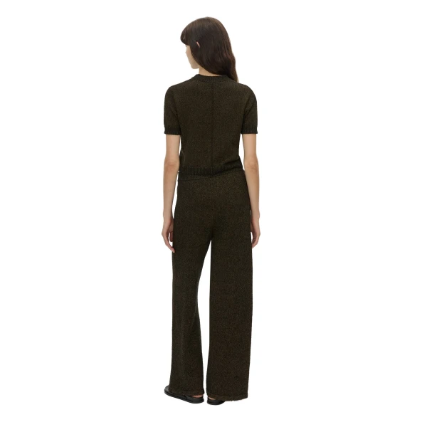 Camilla and Marc Soleo Textured Knit Pant in Cocoa