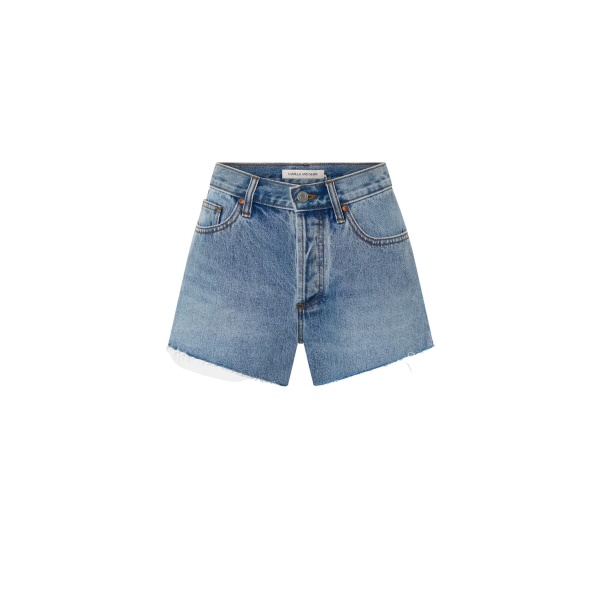 Camilla and Marc Tanner Denim Short in Light Blue | Shorts | Coveti