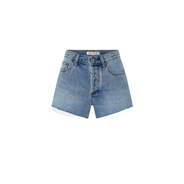 Camilla and Marc Tanner Denim Short in Light Blue | Shorts | Coveti