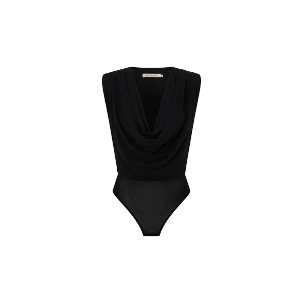 Camilla and Marc Taryn Mesh Bodysuit in Black | Tops | Coveti