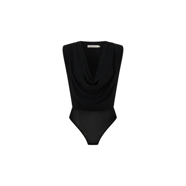Camilla and Marc Taryn Mesh Bodysuit in Black | Tops | Coveti
