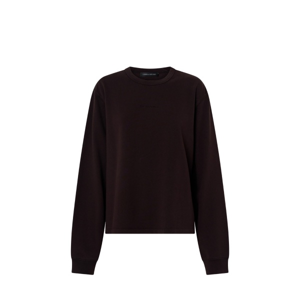Camilla and Marc Thome Relaxed Track Top in Hickory | Tops | Coveti