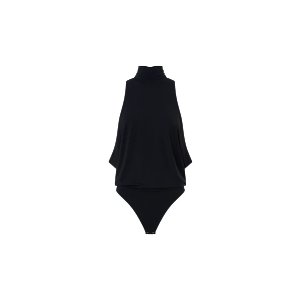 Camilla and Marc Valerie High Neck Bodysuit in Black | Tops | Coveti