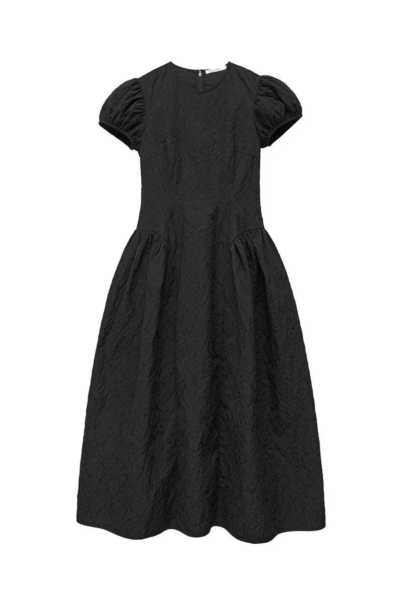 Cleopatra-Dress-in-Black-Cecilie-Bahnsen-Dresses-white Cecilie Bahnsen dress
