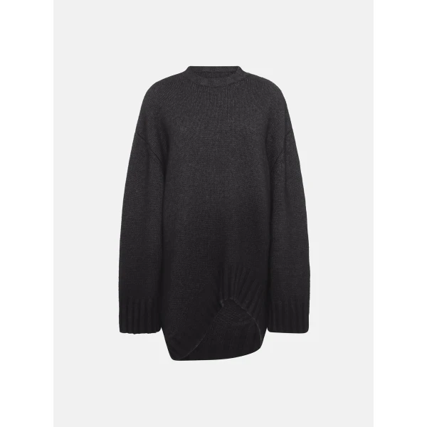 Dark purple sweater