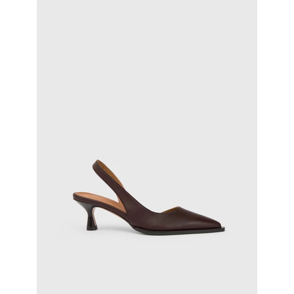 ATP Atelier Desana in Walnut Slingbacks