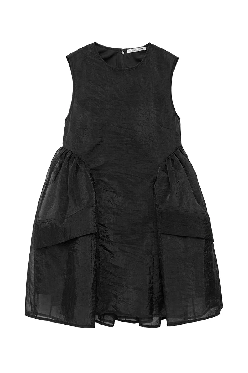 Dimmon-Dress-in-Black-Cecilie-Bahnsen-Dresses-white Cecilie Bahnsen dress
