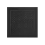 Dolce & Gabbana 135x135 silk stole with logo jacquard