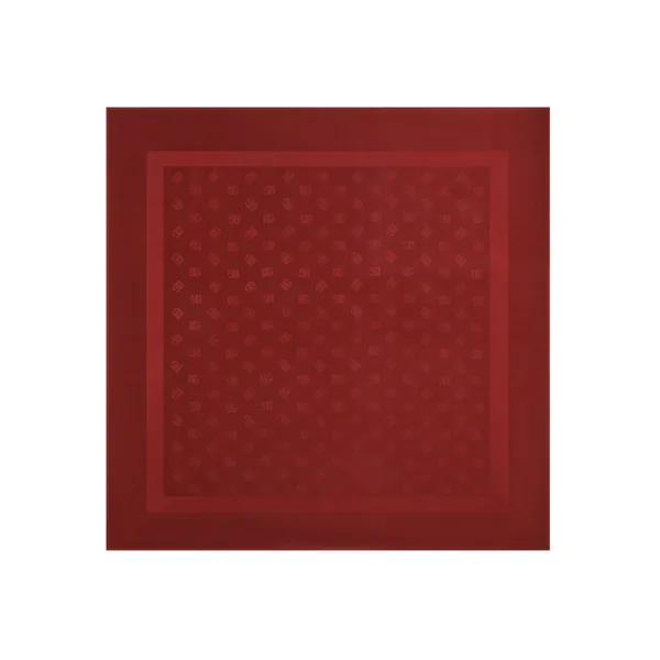 135x135 silk stole with logo jacquard