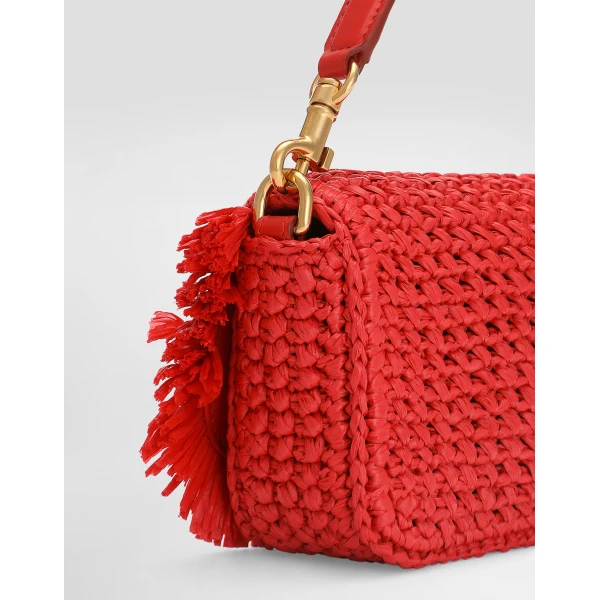 3.5 shoulder bag in raffia - Image 4
