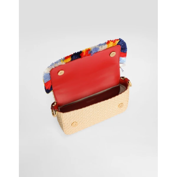 3.5 shoulder bag in raffia - Image 6