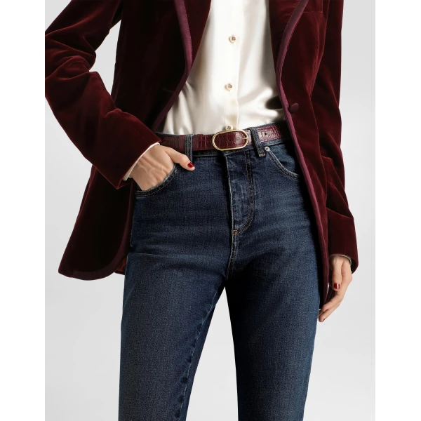 5-pocket denim trousers - Image 4