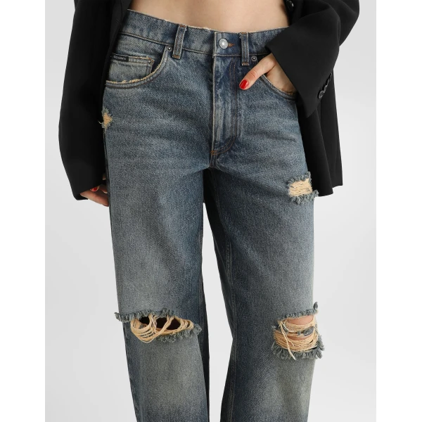 5-pocket denim trousers - Image 4