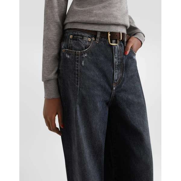 5-pocket denim trousers - Image 4