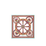 Dolce & Gabbana 50x50 carretto-print silk twill scarf