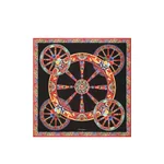 Dolce & Gabbana 70x70 carretto-print silk twill scarf