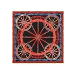 Dolce & Gabbana 90x90 carretto-print silk twill scarf