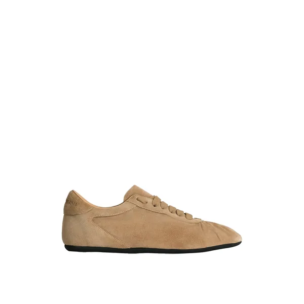 Dolce & Gabbana Ballet sneakers in split calfskin