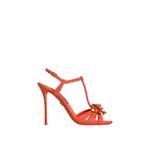 Dolce & Gabbana Brocade sandals with embroidery