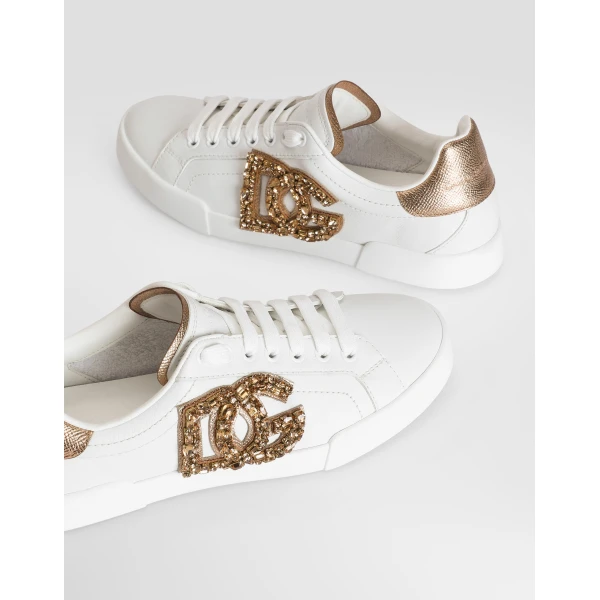 Calfskin Portofino sneakers - Image 4