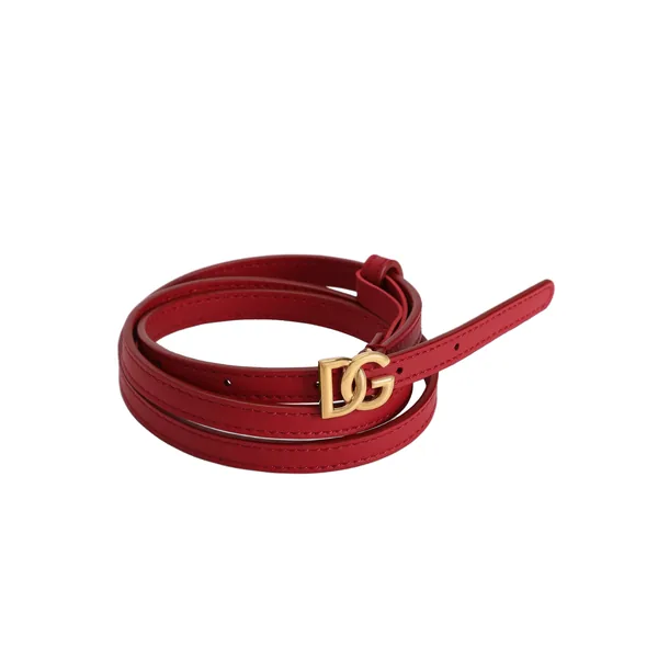 Calfskin belt