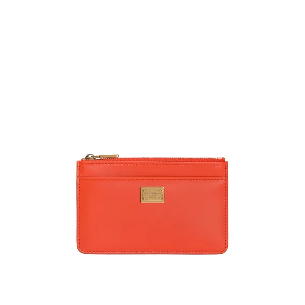 Calfskin card holder