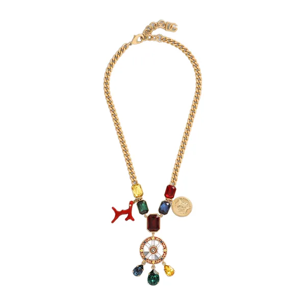 Carretto wheel necklace