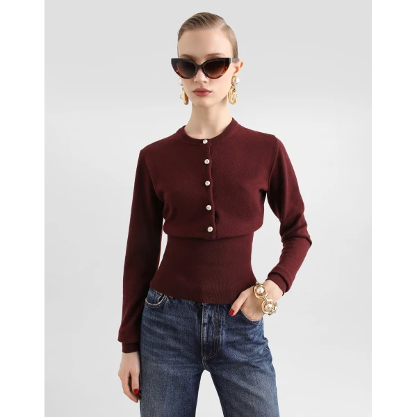 Cashmere serafino pullover - Image 2