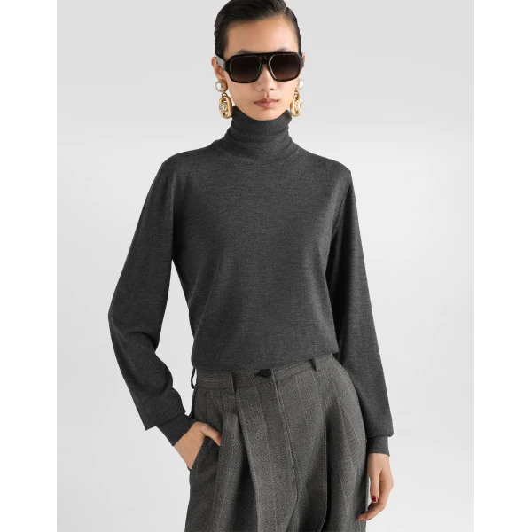 Cashmere turtleneck pullover - Image 2