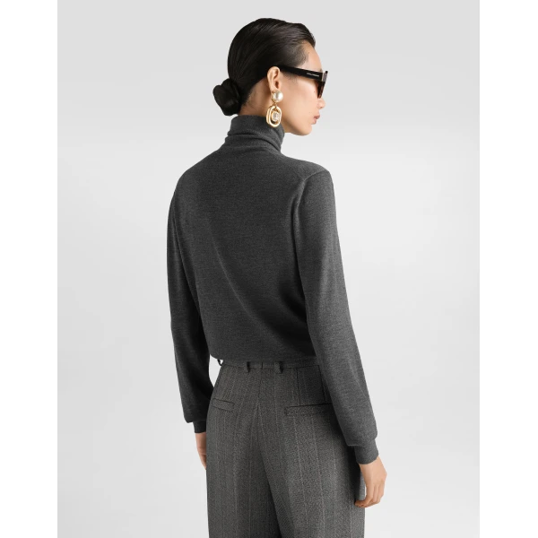 Cashmere turtleneck pullover - Image 3