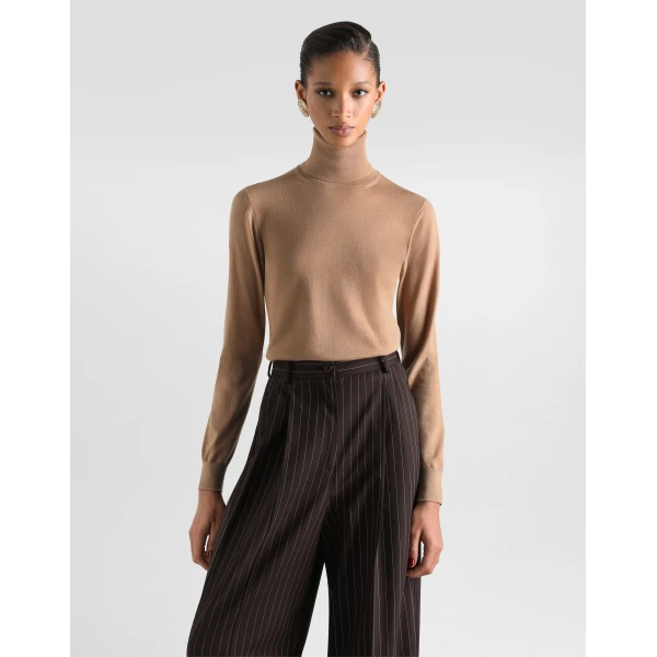 Cashmere turtleneck pullover - Image 4