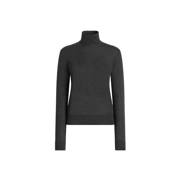 Cashmere turtleneck pullover