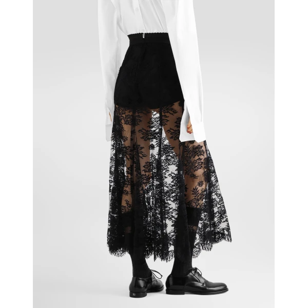 Chantilly lace skirt - Image 5
