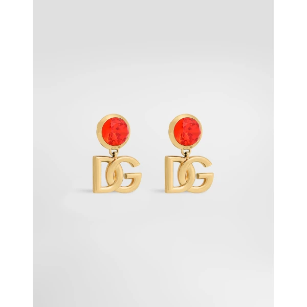 Clip earrings with logo - Image 3